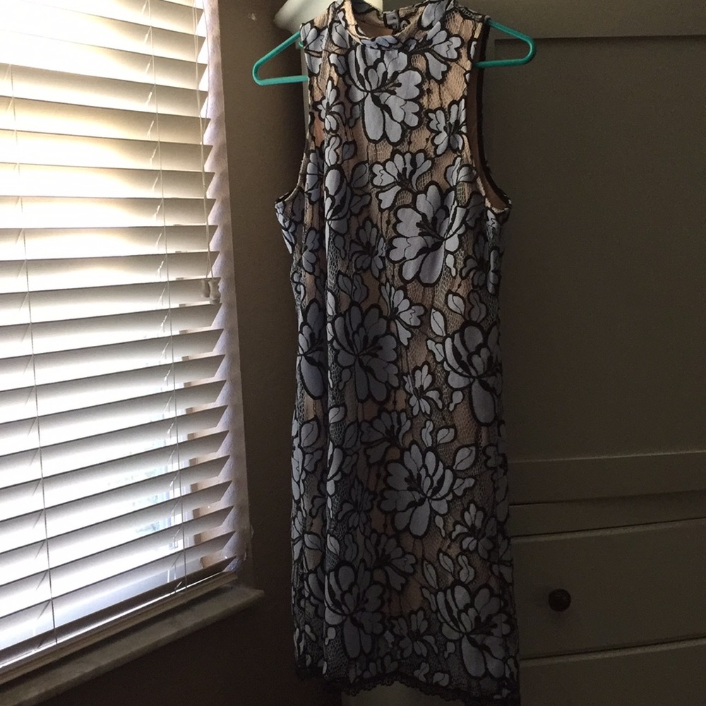 Light Blue Laced Dress